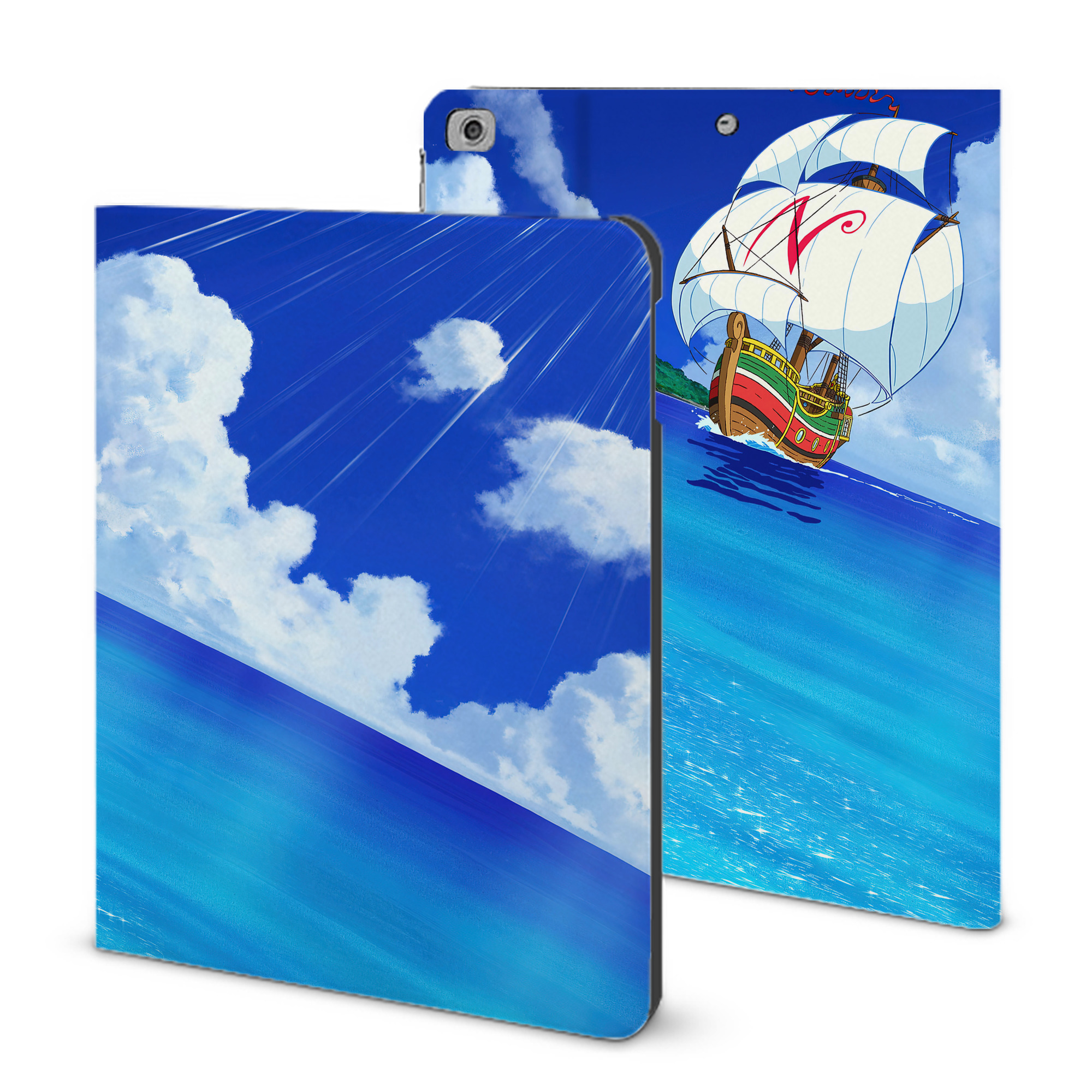 （画像用） ドラえもん Doraemon IPad ケース ブック型 PUレザー TPU 耐衝撃 軽量 薄型 ペン収納なし 全面保護 IPad 各モデル対応